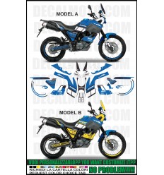 XT 660 Z TENERE 2008 - 2016 FACTORY RACING BLUE EASY
